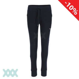 Women cuffed slim pant stretch 001 navy