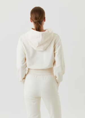 Sthlm Crop Hoodie egret