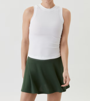 Ace Rib Tank brilliant white
