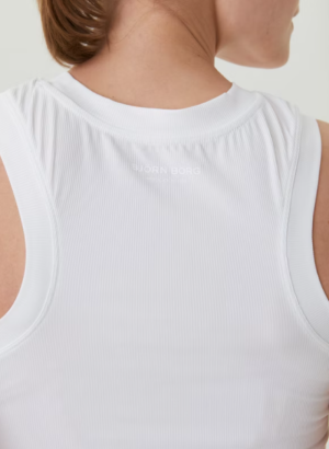 Ace Rib Tank brilliant white