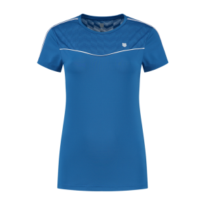 Hypercourt Round Neck Top 452-classic blu