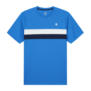 Core Team Stripe Crew 449-french blue