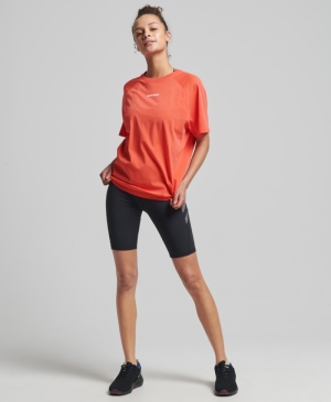 Core SS Tee hot coral