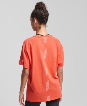 Core SS Tee hot coral