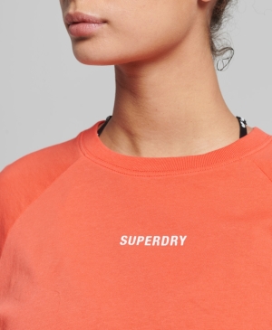 Core SS Tee hot coral