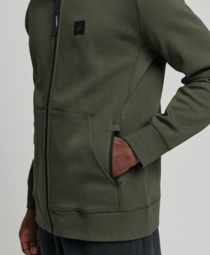 Code Tech Zip Hood dark moss