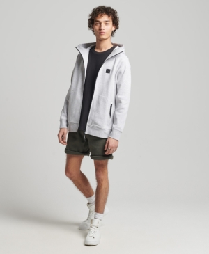Code Tech Zip Hood cadet grey marl