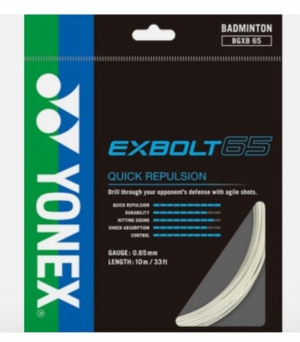 Exbolt 65 (besnaring 1 racket) white