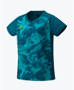 Womens Crew Neck Shirt blue green