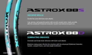 Astrox 88D Pro FRAME 4U5 black/silver