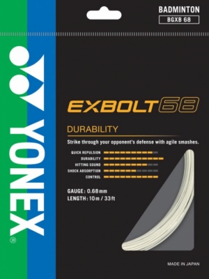 Exbolt 68 (besnaring 1 racket) white