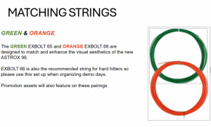 Exbolt 68 (besnaring 1 racket) orange