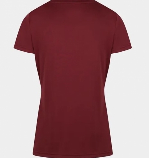 T-shirt Ladies T-44102 red