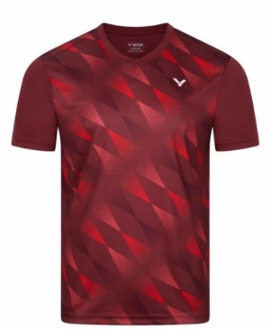 T-shirt Men T-43102 D red
