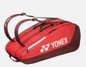 Team Racket bag Ruby red