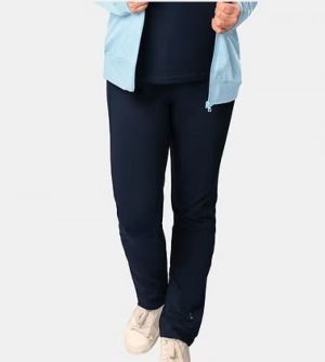 Woman straight hem pant 001 navy