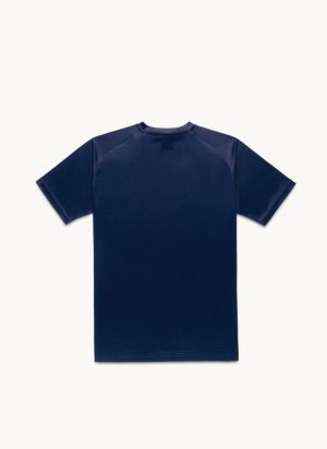 Mens Crew Neck Shirt dark navy