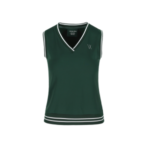 Emma top mono dark green