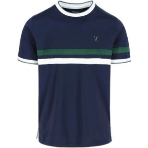 Leo shirt stripe dress blue
